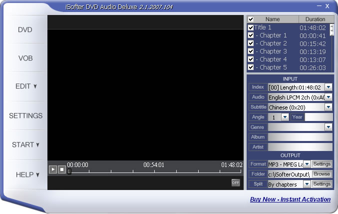 dvd audio extractor reset trial